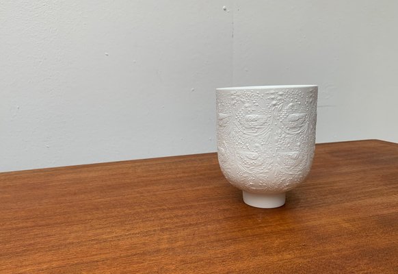 Mid-Century German White Porcelain Candleholder by Bjørn Wiinblad for Rosenthal-UAH-979566