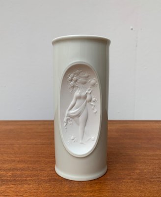 Mid-Century German White Porcelain Vase by Bjørn Wiinblad for Rosenthal-UAH-979569