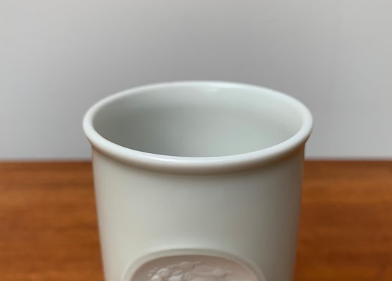 Mid-Century German White Porcelain Vase by Bjørn Wiinblad for Rosenthal-UAH-979569