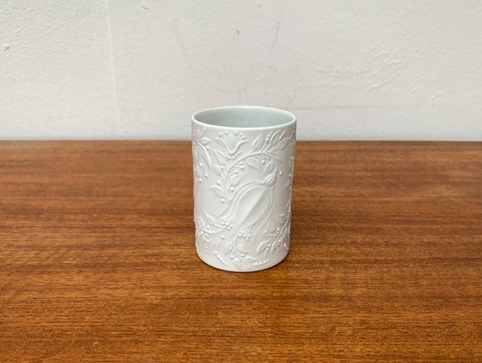 Mid-Century German White Porcelain Vase by Bjørn Wiinblad for Rosenthal, 1960s-UAH-1550312