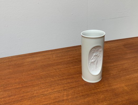 Mid-Century German White Porcelain Vase by Bjørn Wiinblad for Rosenthal-UAH-979569