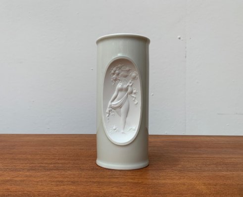 Mid-Century German White Porcelain Vase by Bjørn Wiinblad for Rosenthal-UAH-979569