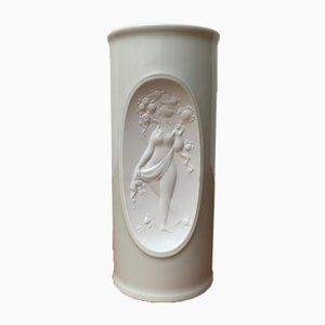 Mid-Century German White Porcelain Vase by Bjørn Wiinblad for Rosenthal-UAH-979569