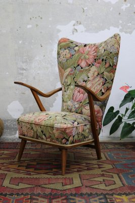 Mid-Century German Wingback Chair by Carl Sasse for Casala, 1950s-FUP-1748857