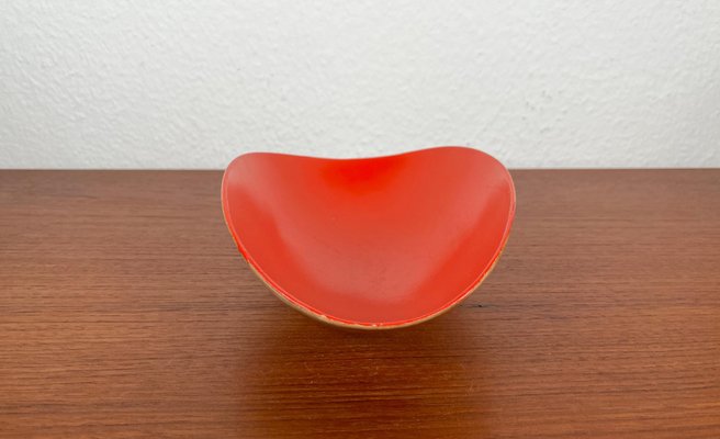 Mid-Century German Wooden Bowl, 1960s-UAH-2036200