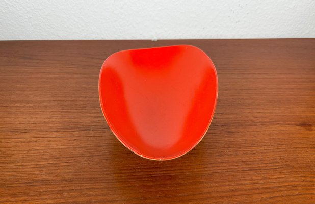 Mid-Century German Wooden Bowl, 1960s-UAH-2036200