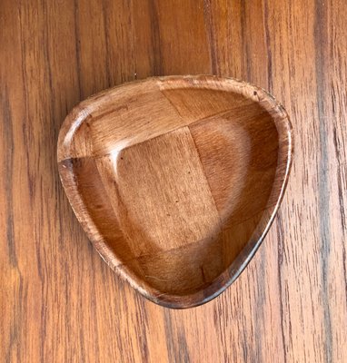 Mid-Century German Wooden Bowls, 1960s, Set of 5-UAH-1377559