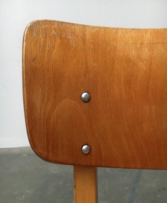 Mid-Century German Wooden Children Swivel Chair from Casala-UAH-859792