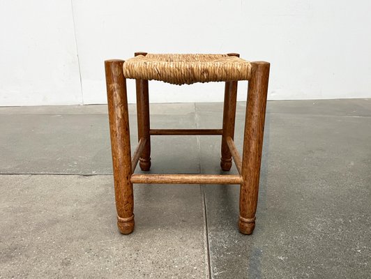 Mid-Century German Wooden Stool, 1960s-UAH-2036089