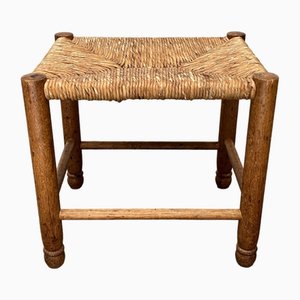 Mid-Century German Wooden Stool, 1960s-UAH-2036089