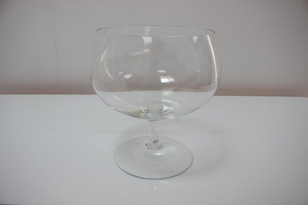 Mid-Century Giant Glass Goblet by F.Chocholaty for Moser, 1960's-TZ-1291250