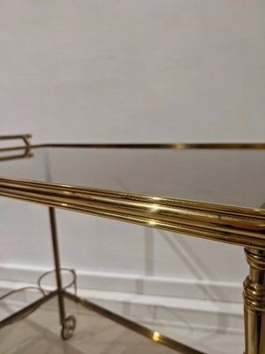 Mid-Century Gilded Brass Trolley-DLN-1088072