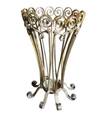 Mid-Century Gilded Iron Umbrella Stand by Pier Luigi Colli, 1950s-NMK-713047