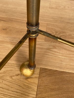 Mid-Century Gilt Tubular Table-QKG-1449951