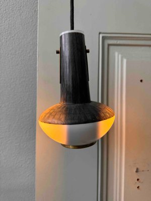 Mid-Century Glass and Wood Sconce, 1950s-SBP-2015910