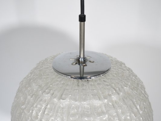 Mid-Century Glass Ball Ceiling Lamp, 1960s-LVS-1257268