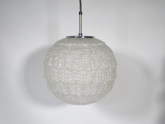 Mid-Century Glass Ball Ceiling Lamp, 1960s-LVS-1257268