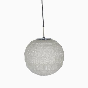 Mid-Century Glass Ball Ceiling Lamp, 1960s-LVS-1257268