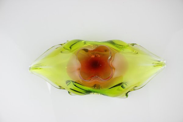 Mid-Century Glass Bowl by Josef Hospodka, 1960s-TZ-946218