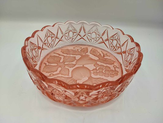 Mid-Century Glass Bowl for Hortensja Glassworks, 1960s-CAQ-841390