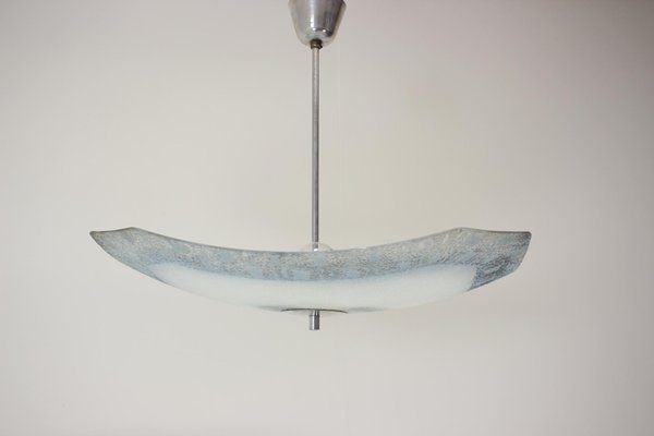 Mid-Century Glass Ceiling Lamp, 1960s-TZ-1344576