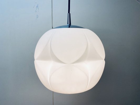 Mid-Century Glass Ceiling Lamp from Peill & Putzler, 1960s-PYR-753983