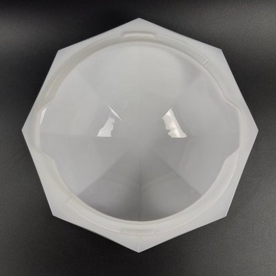 Mid-Century Glass Ceiling Light From Limburg, Germany, 1970s-BMM-1140015