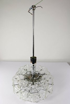 Mid-Century Glass Chandelier from Kinkeldy, 1960s-FUP-658896