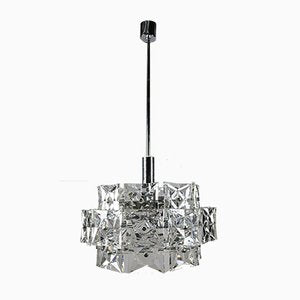 Mid-Century Glass Chandelier from Kinkeldy, 1960s-FUP-658896