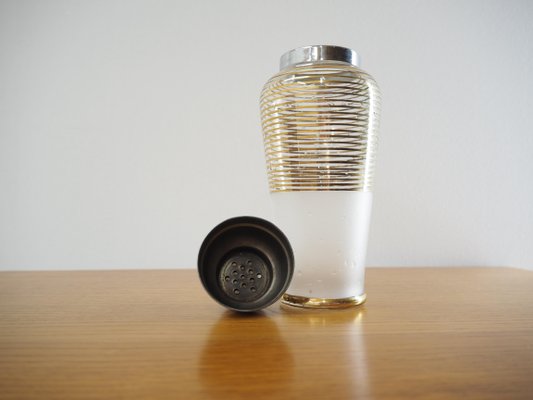 Mid-Century Glass Cocktail Shaker, Czechoslovakia, 1960s-TZ-778322