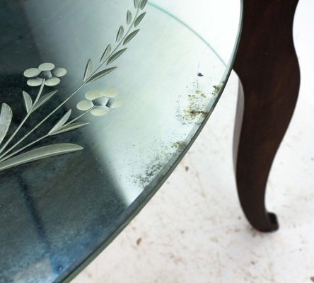 Mid-Century Glass Coffee Table, France, 1960s-RIU-1362400