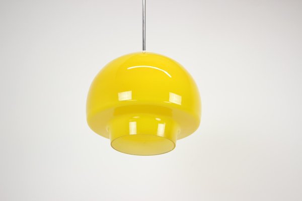 Mid-Century Glass Pendant, 1960's-TZ-1441678