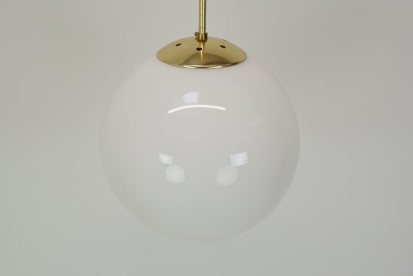 Mid-Century Glass Pendant, 1960s-TZ-1349057