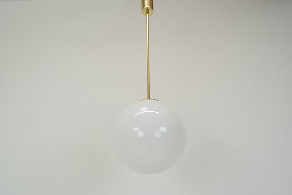 Mid-Century Glass Pendant, 1960s-TZ-1349057