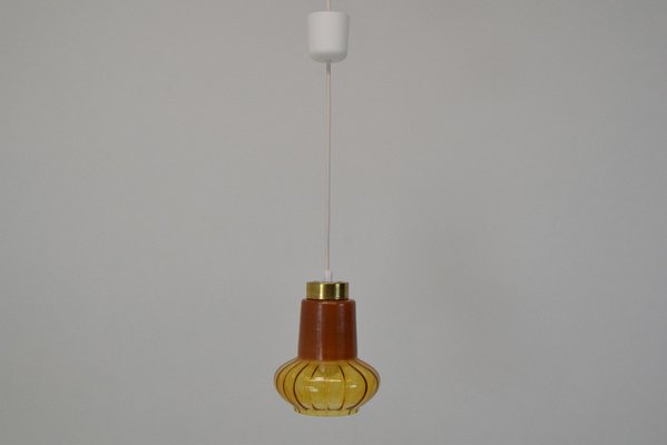 Mid-Century Glass Pendant, 1960s-TZ-1342504