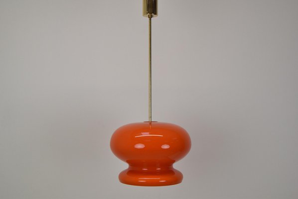 Mid-Century Glass Pendant, 1960s-TZ-1252039