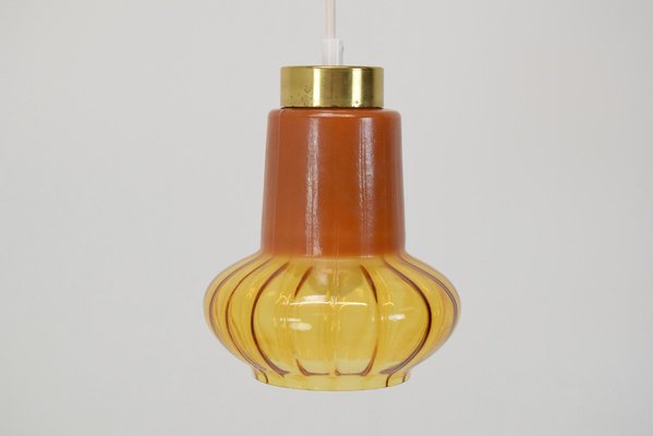 Mid-Century Glass Pendant, 1960s-TZ-1342504