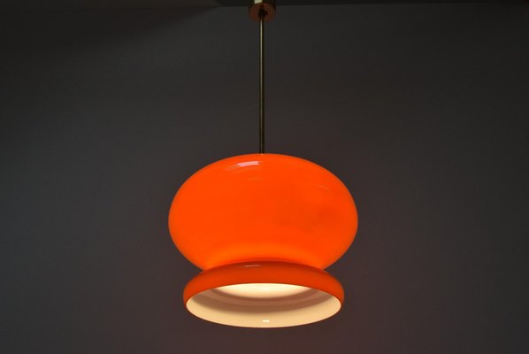 Mid-Century Glass Pendant, 1960s-TZ-1252039