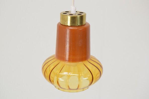 Mid-Century Glass Pendant, 1960s-TZ-1342504