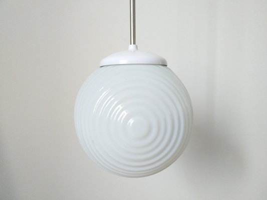 Mid-Century Glass Pendant, 1970s-TZ-807874