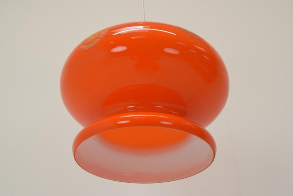 Mid-Century Glass Pendant attributed to Stepan Tabery, 1960s-TZ-1696502