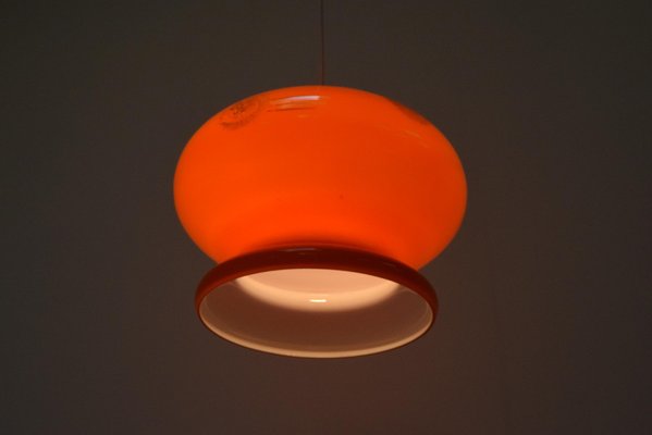 Mid-Century Glass Pendant attributed to Stepan Tabery, 1960s-TZ-1696502