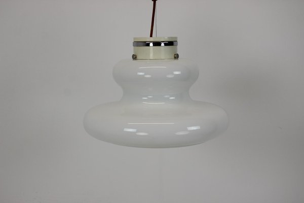 Mid-Century Glass Pendant by Napako, 1960s-TZ-1287107