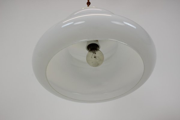 Mid-Century Glass Pendant by Napako, 1960s-TZ-1287107