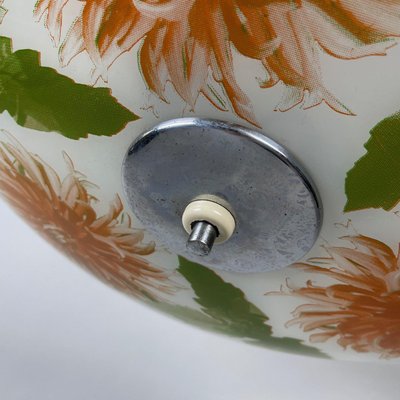 Mid-Century Glass Pendant from Zukov, Czechoslovakia, 1960s-TZ-1028648