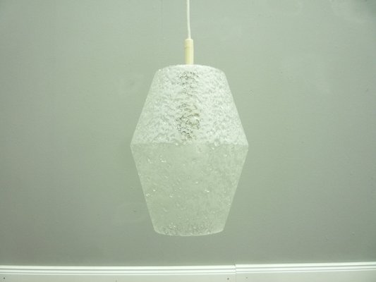 Mid-Century Glass Pendant Lamp, 1960s-UG-1182356