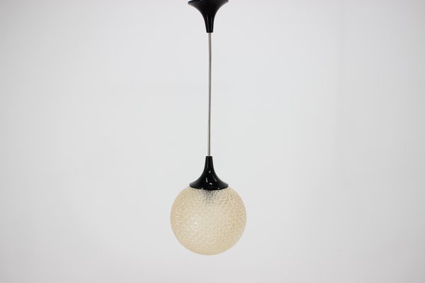 Mid-Century Glass Pendant Lamp, 1960s-TZ-581942