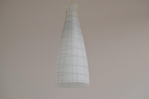 Mid-Century Glass Pendant Lamp, 1960s-TZ-743809