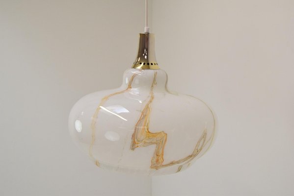 Mid-Century Glass Pendant Lamp, 1960s-TZ-1696503