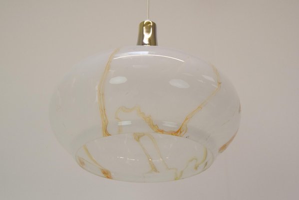 Mid-Century Glass Pendant Lamp, 1960s-TZ-1696503